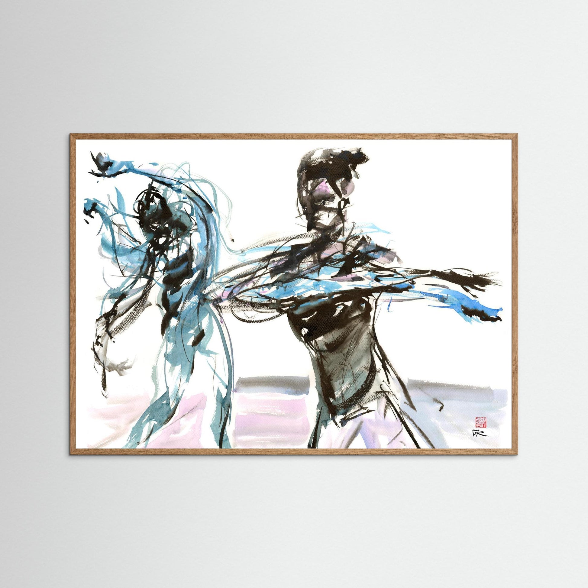 Dance synergy - paper print