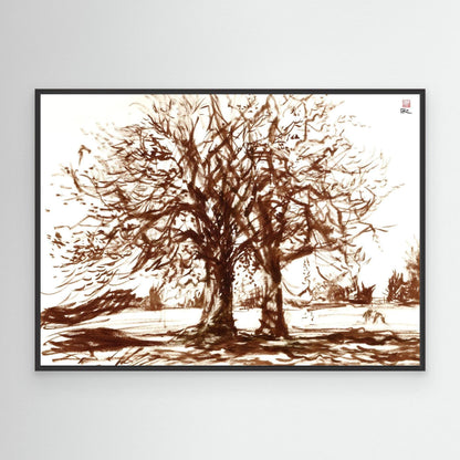 English oaks at Wotton