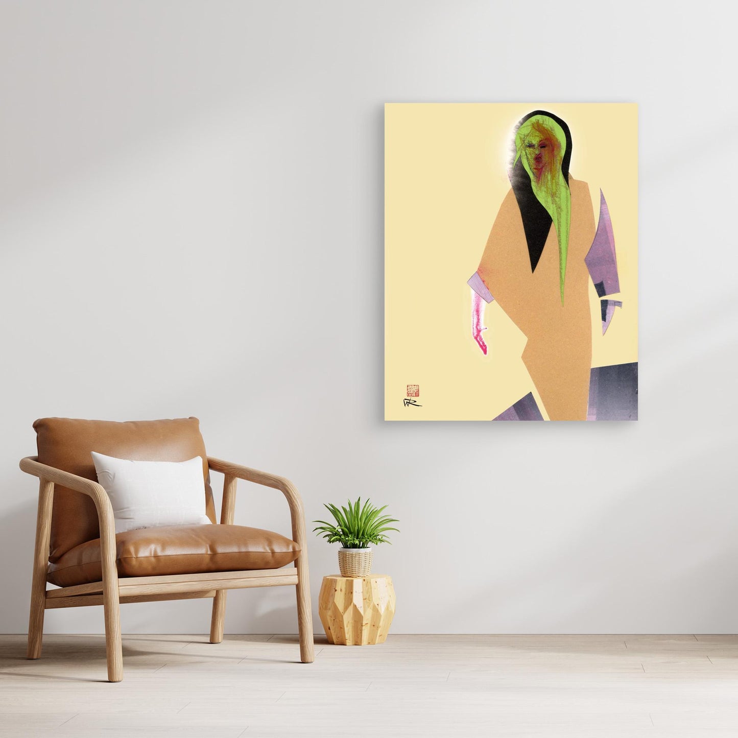 Zelena - Canvas print