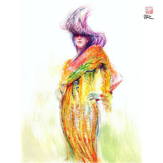 Acien Silvi fashion - Canvas print