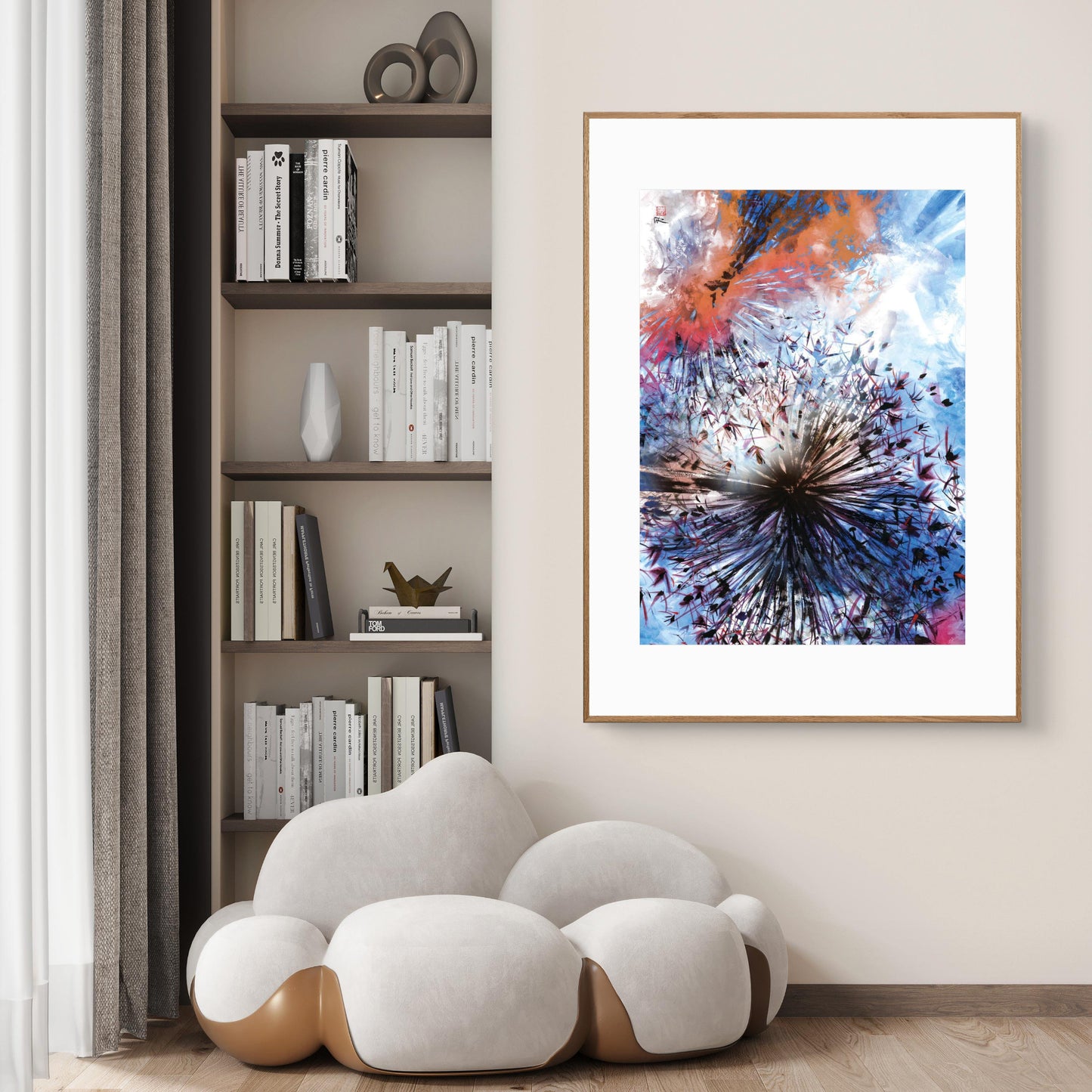 Allium abstract explosion 1 - Print on fine art paper