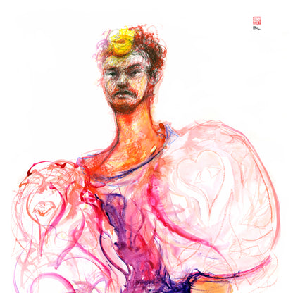 Androgynous - Paper print