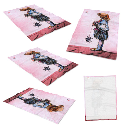 Medieval conkers - Tea Towel