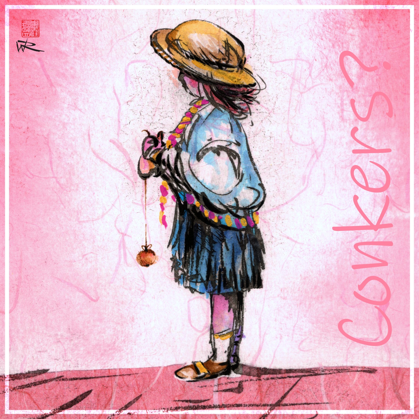 Anyone for conkers - Midweight Fleece Youth Hoodie | Gildan SF500B