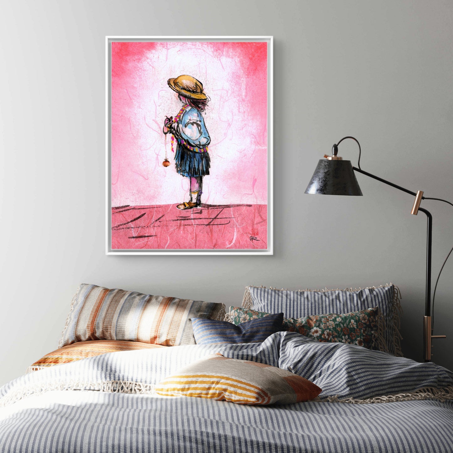 Anyone for conkers - Canvas print