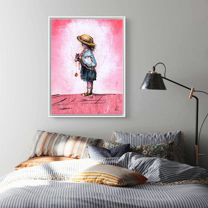 Anyone for conkers - Canvas print