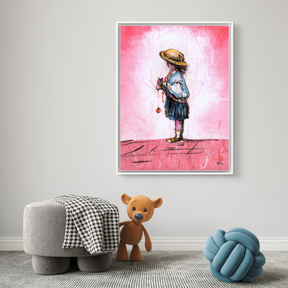 Anyone for conkers - Canvas print
