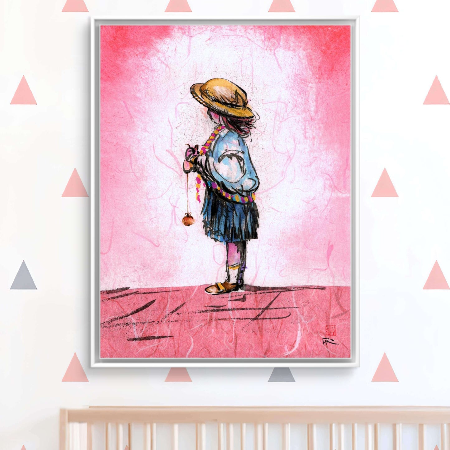 Anyone for conkers - Canvas print