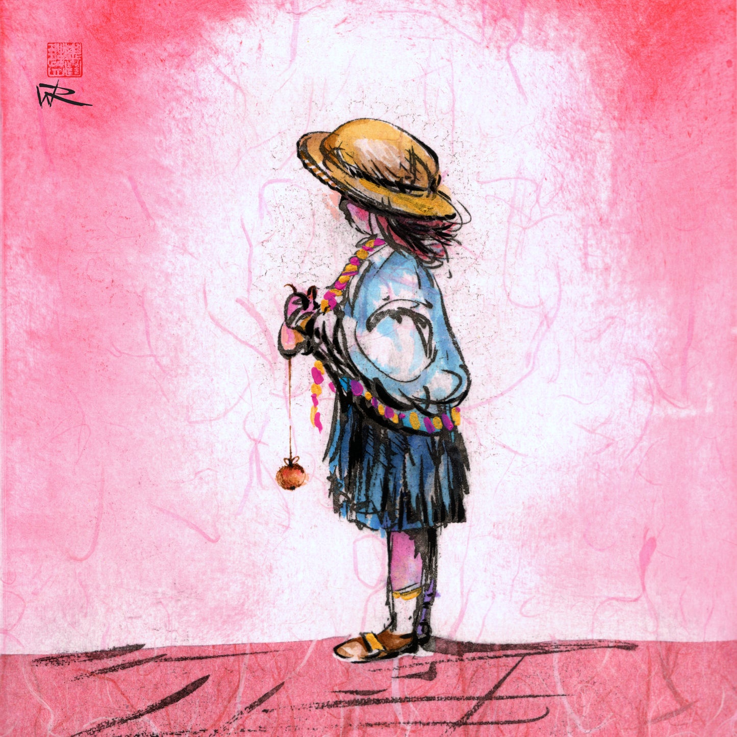 Anyone for conkers - Paper print