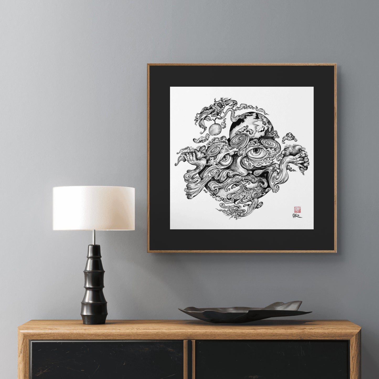 Atlas - Print on fine art paper