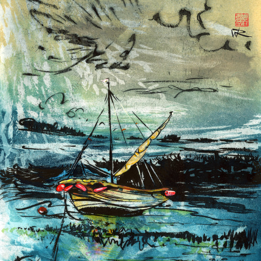 Awaiting the tide edition 2 - Print on fine art paper