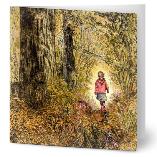 Bluebell wood edition 3 - Autumn - Greeting Cards Pack of 10