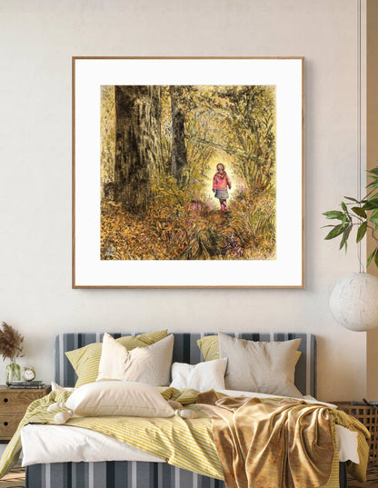 Bluebell wood edition 3 - Autumn - Print on fine art paper