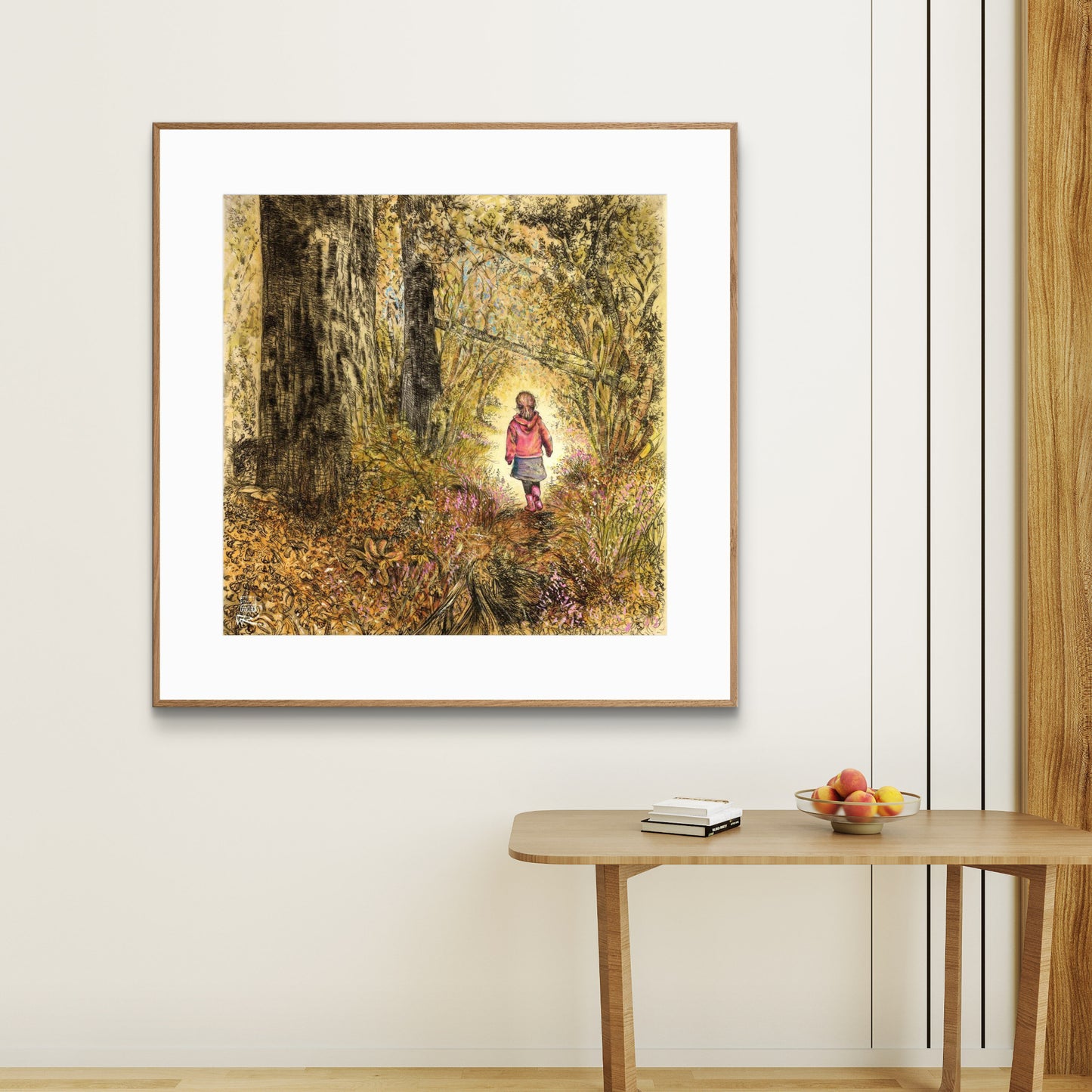 Bluebell wood edition 3 - Autumn - Print on fine art paper