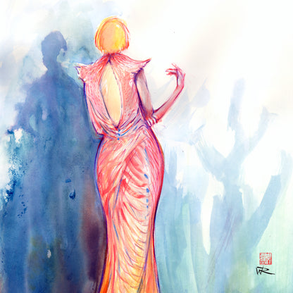 Chrysalis fashion - Paper print