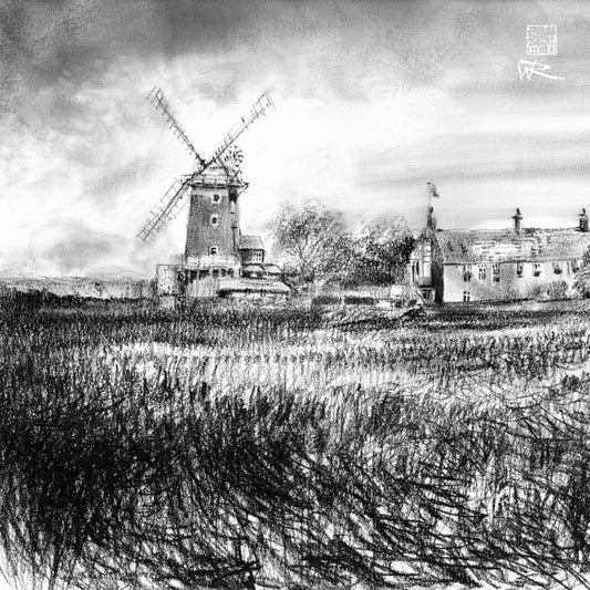 Cley windmill - Print on fine art paper