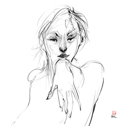 Come hither - Canvas print