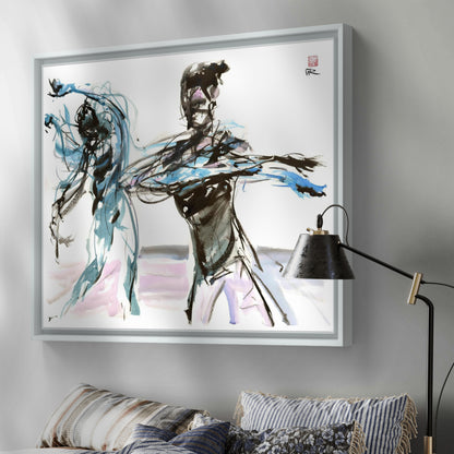 Dance synergy - Canvas art print