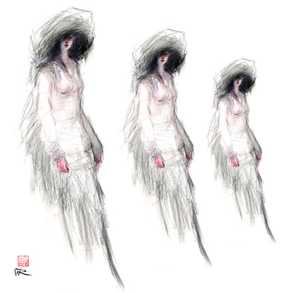 Fashion in time - Canvas print