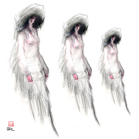 Fashion in time - Canvas print