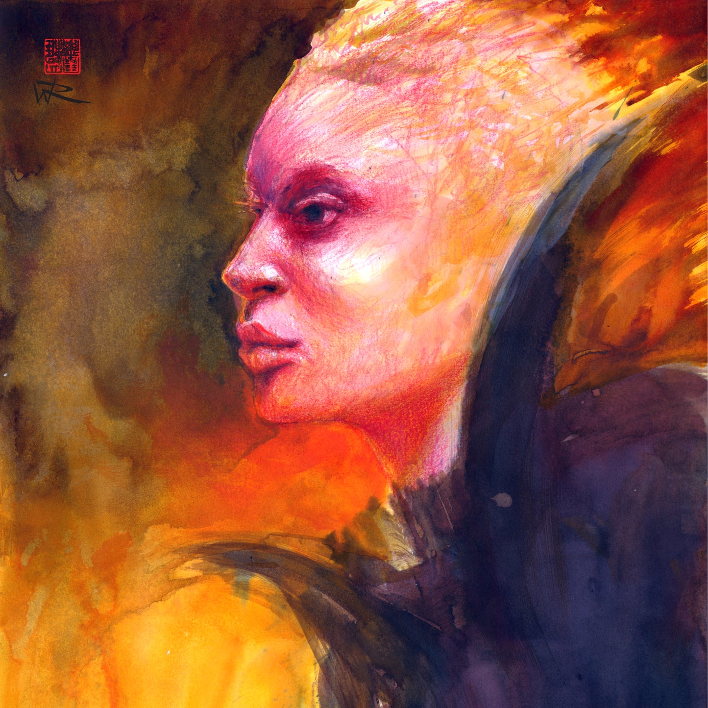 Fashion on fire - Paper print