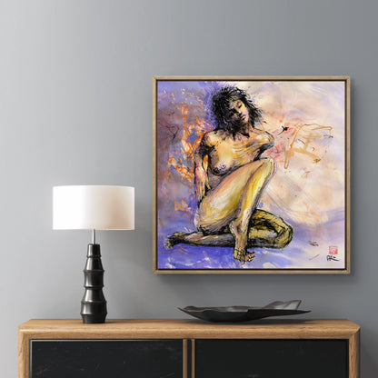 Figure from abstraction - Original painting