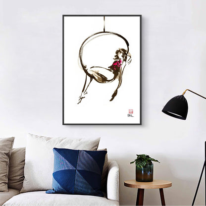 Hanging out - Print on fine art paper