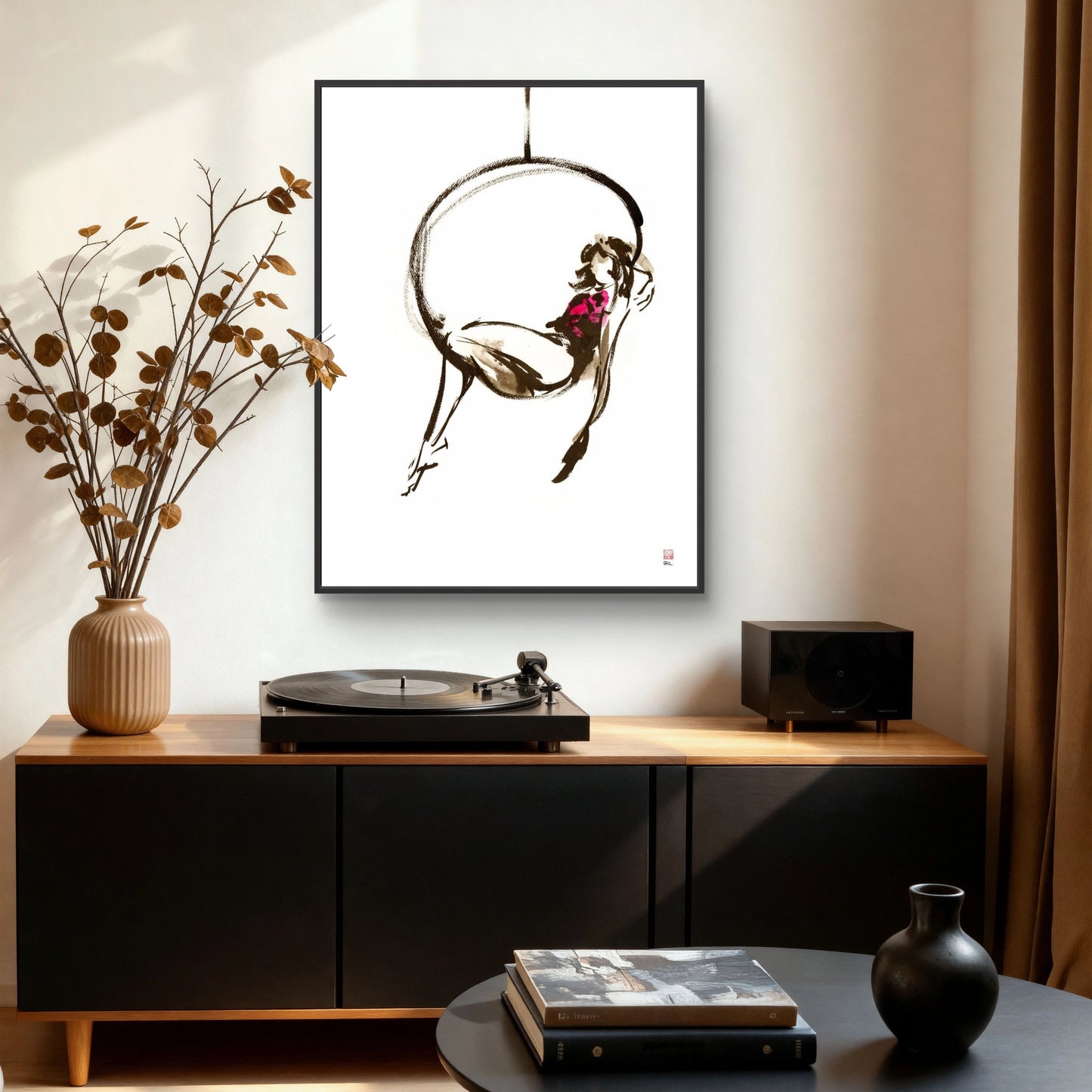Hanging out - Canvas art print