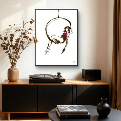 Hanging out - Canvas art print