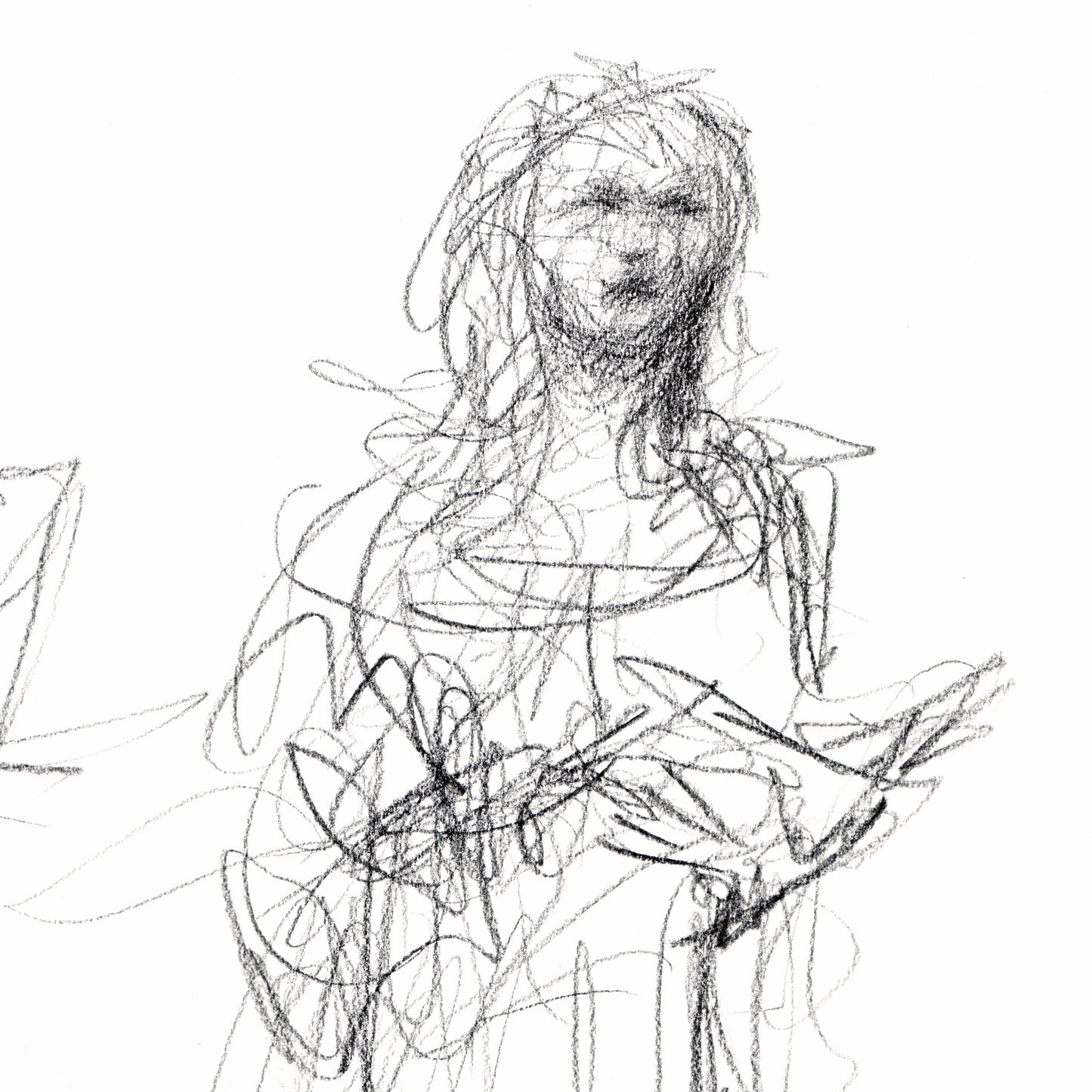 James and Cassandra - Original drawing