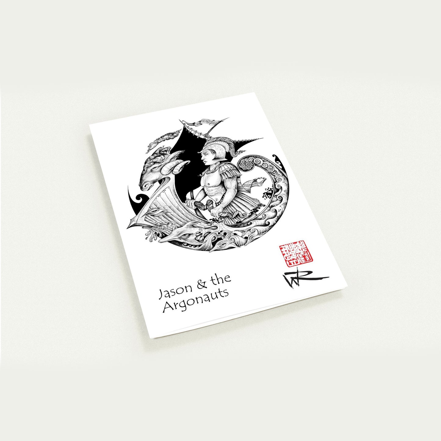 Jason and the Argonauts - Myths pack of 10 Greeting Cards