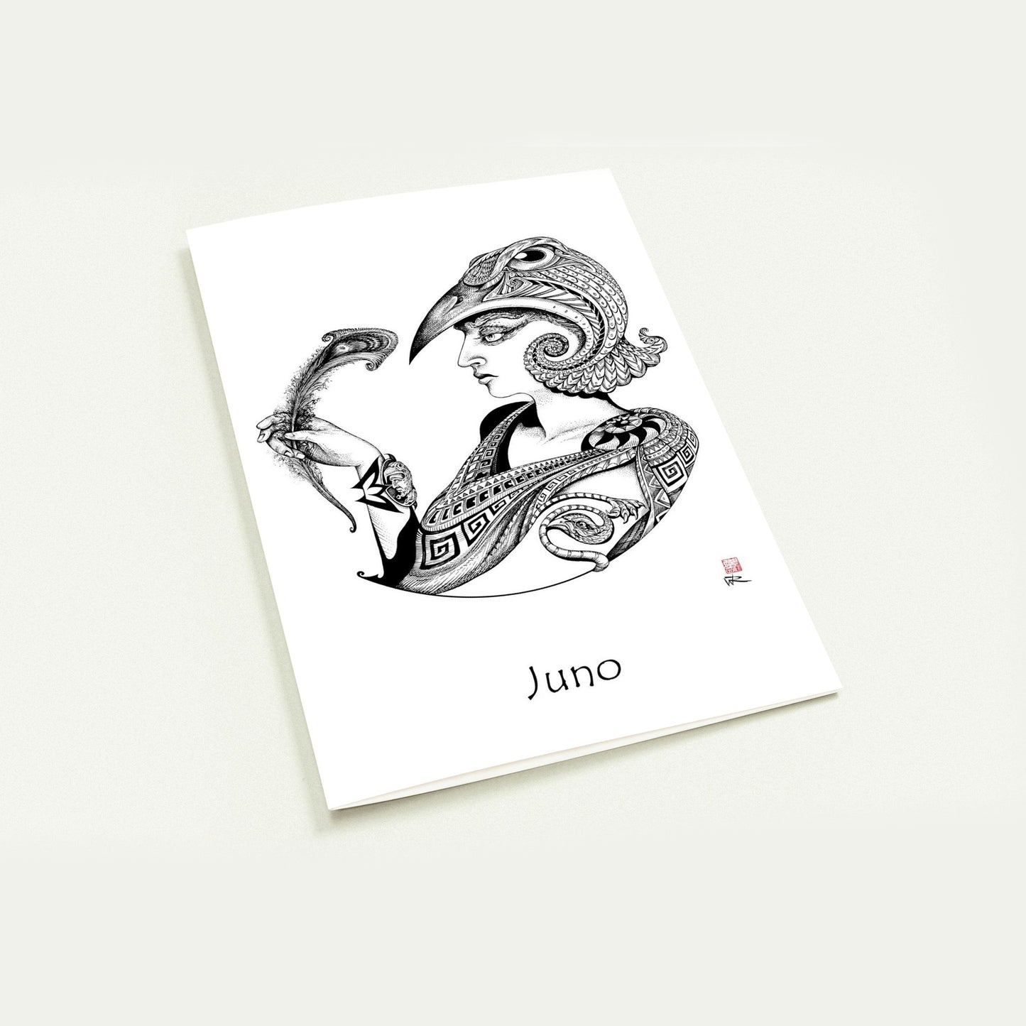 Juno – Mythen, 10er-Pack Grußkarten