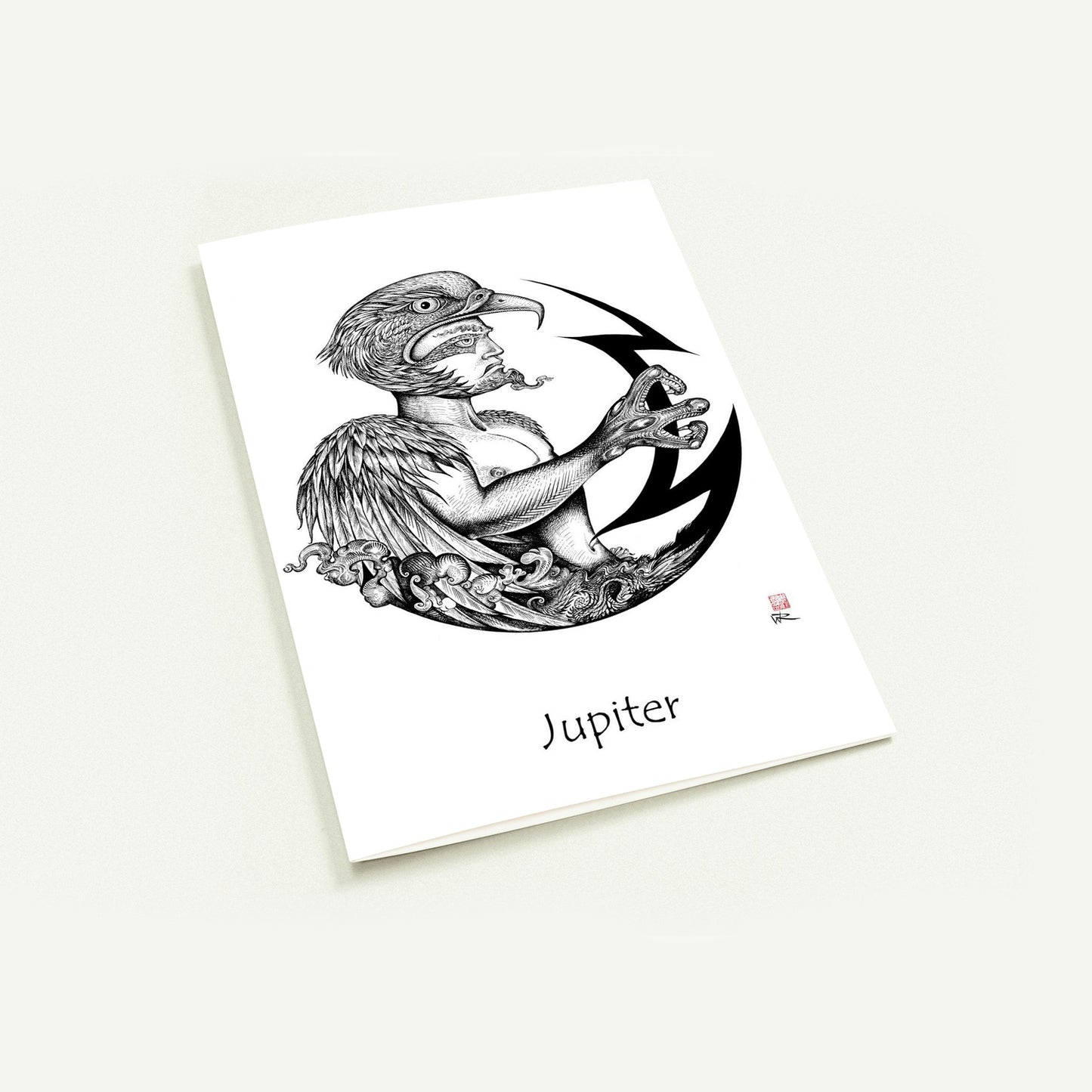 Jupiter - Myths pack of 10 Greeting Cards