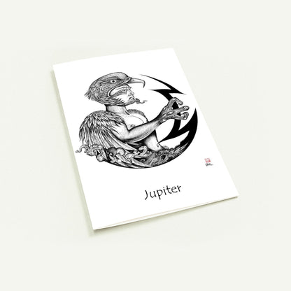 Jupiter - Myths pack of 10 Greeting Cards