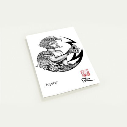 Jupiter - Myths pack of 10 Greeting Cards