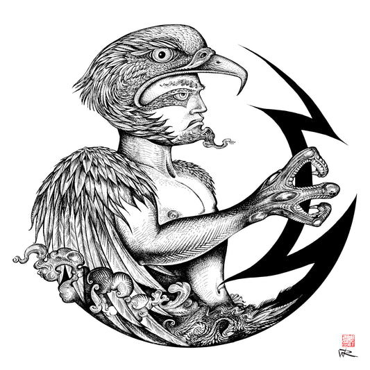 Jupiter - Print on fine art paper