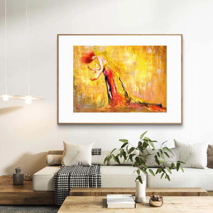 Klimt recycled fashion - Print on fine art paper