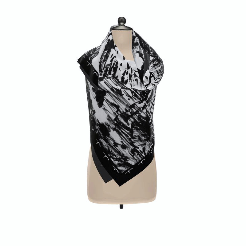 Lulworth Cove crab hunters - Scarf 90 x 90cm