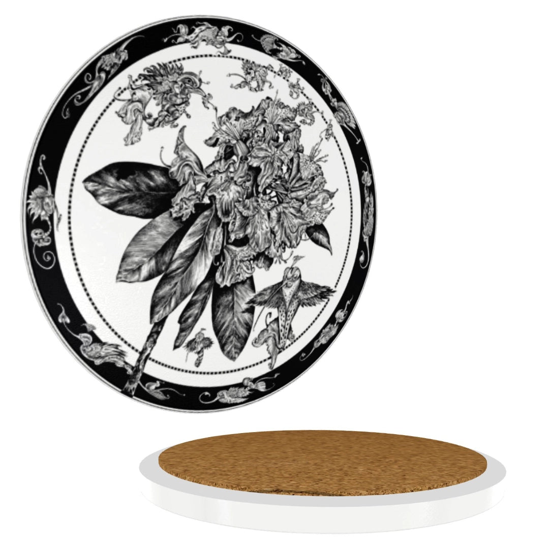 Metaflora Rhododendrons edition 1 - Ceramic Coasters