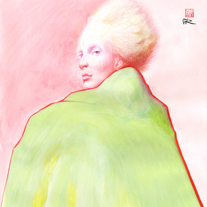 Min Ji Kim fashion - Canvas print