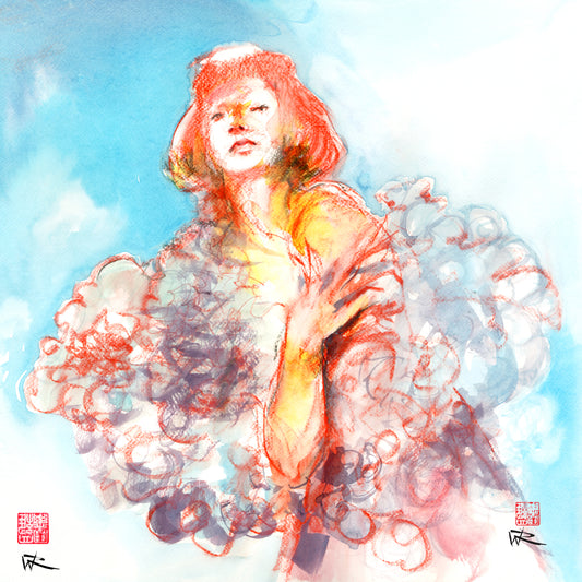 Mishi May fashion - Canvas print