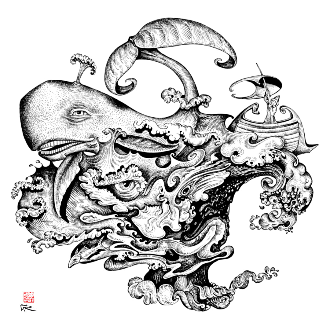 Oceanus - Bone china mug