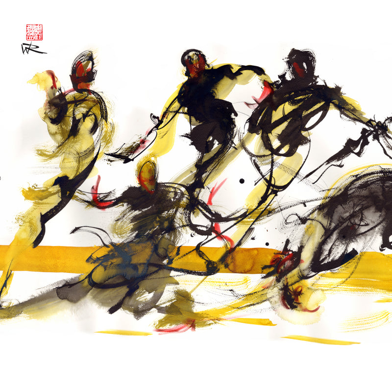 Rambert-Tautanz - Papierabzug