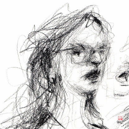 Recordare choral group - Original drawing