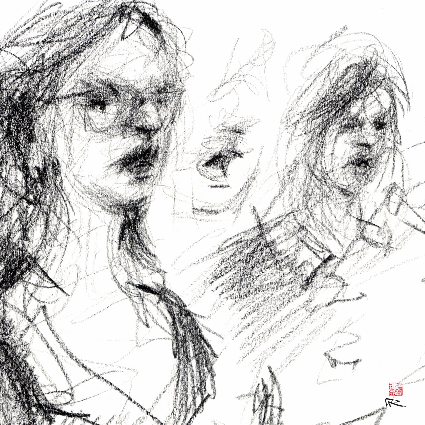 Recordare choral group - Original drawing