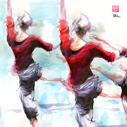 New York dancers - Print on fine art paper