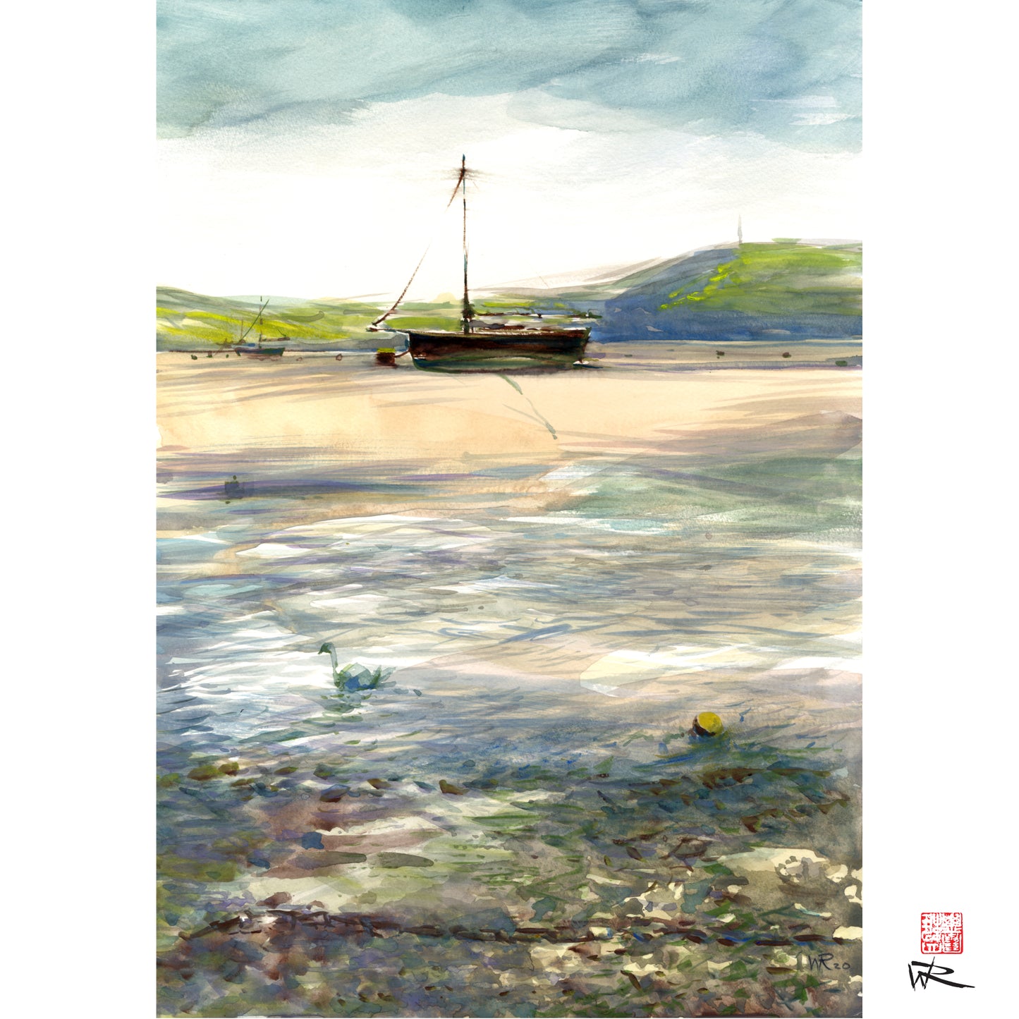 Rock sailing club - Canvas art print
