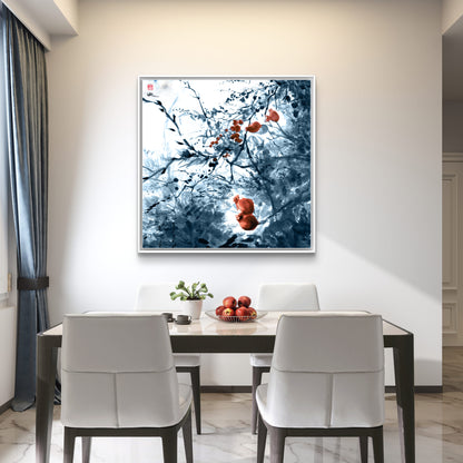 September rosehips - Canvas print