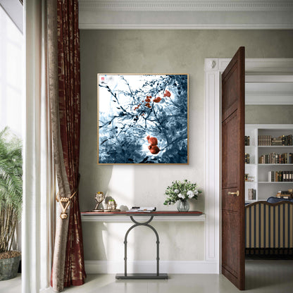 September rosehips - Canvas print