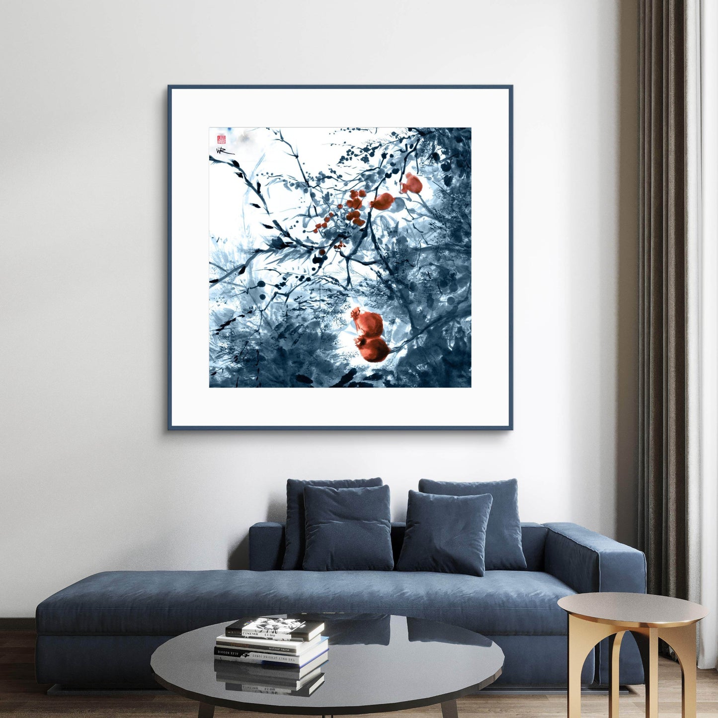 September rosehips - Print on fine art paper